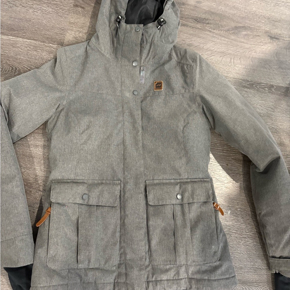 Orage Women's Gray Ski Jacket